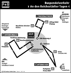 Buspendelverkehr Reichsstädter Tage 2017