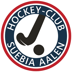 Auf dem Bild ist das Logo des Vereins Hockey-Club Suebia Aalen zu sehen.