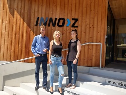 Das INNO-Z Team: Andreas Ehrhardt, Heike Mall und Jessica Passler