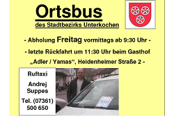 Ortsbus/Ruftaxi