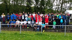 Knapp 100 Spieler nahmen am Fußballturnier teil.