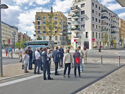 Eine Delegation aus Aalen informierte sich in Wien über die Baupolitik der österreichischen Hauptstadt.