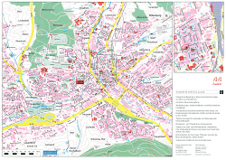 Broschüre Innenstadt Stadtplan