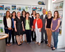 The team of the Tourist Information Aalen